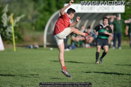 2015-05-09 Rugby Lyons Settimo Milanese U16-Rugby Varese 1027